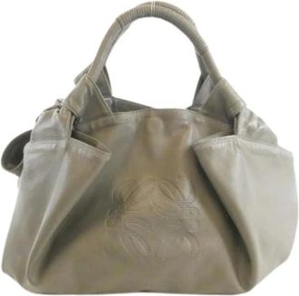 Loewe Bolso Tote Pre-owned - Pre-owned - Mujer - Gris - ONE SIZE