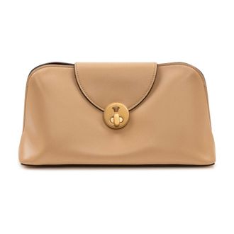 Versace Dames, Tassen, Beige, Maat: ONE Size Leer