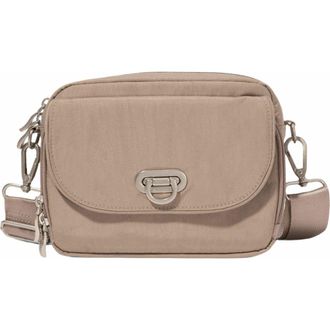 Baggallini Coastal Flip Lock Camera Bag Crossbody in Moonrock at Nordstrom