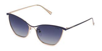 Sting SST386 0309 Mens Sunglasses Blue Size 56