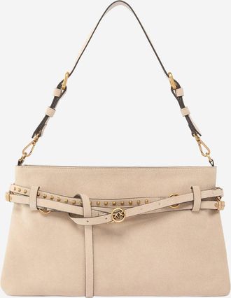 Pinko Pinko Suede Shoulder Bag