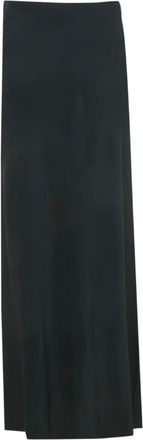 Gucci Gonna lunga in raso - Nero
