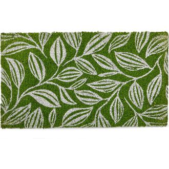 Tag Line Leaf Coir Mat Multi Coir Everyday in Green at Nordstrom, Size Medium