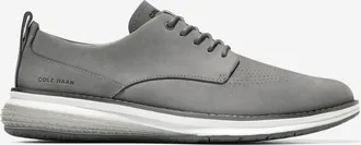 Cole Haan Mens &Oslash;riginal Grand Energyweave Perforated Plain Toe Oxford Shoes - Grey Size 10.5