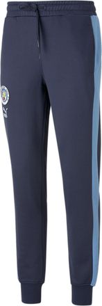 Puma Pantaloni sportivi Manchester City F.C. ftblHeritage T7 da uomo, Accessori, Blu, L