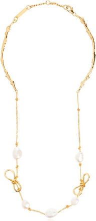 Marni Parelketting - Dames - Kettingen - Geel - ONE Size - Accessoires