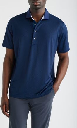 Greyson Drifter Regular Fit Polo in Maltese Blue at Nordstrom, Size Xx-Large