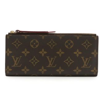 Louis Vuitton Fuchsia Monogram Long Wallet (Bi-Fold) (Pre-Owned)