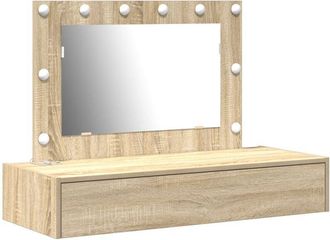 vidaXL Dressing Table Brown 100 x 40 x 70 cm Engineered wood Vidaxl