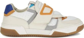 Valentino Garavani Witte Sneakers voor een stijlvolle look - Heren - Sneakers - Beige - 43 EU - Schoenen