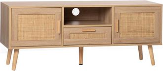 Klast Mueble Tv efecto madera natural 120x49 cm