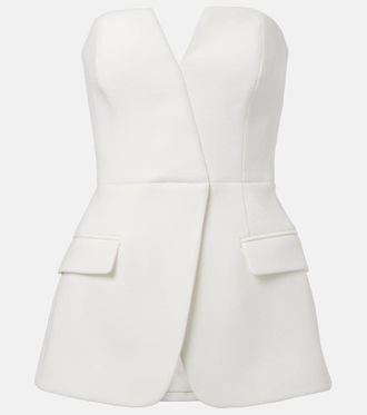 Rebecca Vallance Rory cr&ecirc;pe top