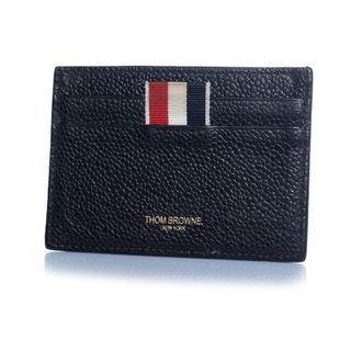 Thom Browne black leather card holder