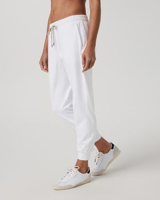Vuori Clothing Performance Jogger Pants - Long | White | XS, Size Extra Small