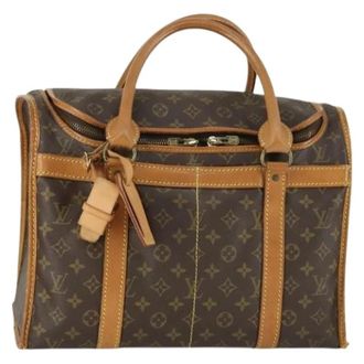 Louis Vuitton Pre-owned Handbags, female, Brown, Size: ONE SIZE Pre-owned Pet Carry