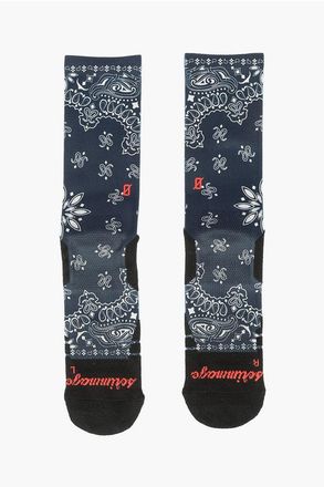 Scrimmage Embroidered BANDANA Socks size 45-48