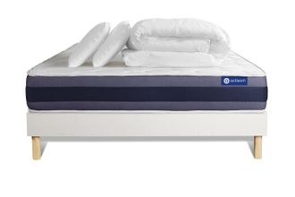 Actisom Pack Colch&oacute;n Blanco L&aacute;tex Y Espuma Viscoel&aacute;stica 140 X 190