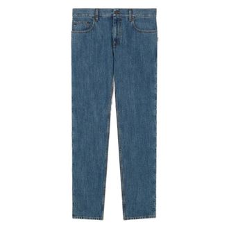 Burberry Heren, Jeans, Blauw, Maat: W32