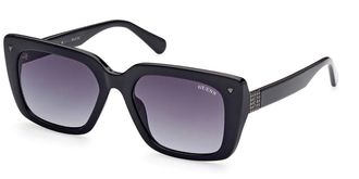 Guess GU8243 01B Mens Sunglasses Black Size 55