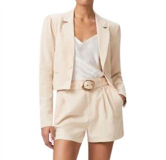 Paige Argentina Blazer In Ecru