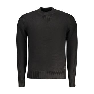 North Sails Black Cotton Men Mens Sweater