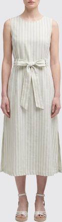 Barbour Abito midi in cotone a righe