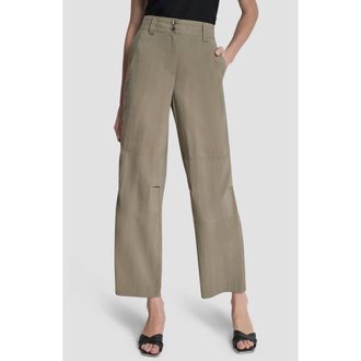 DKNY Fuji Sueded Pants in Light Fatigue at Nordstrom, Size 14