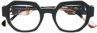 Face à Face Occhiali con montatura geometrica - Nero