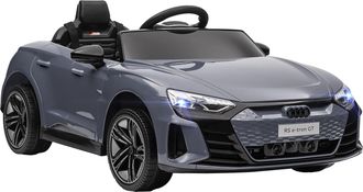 OEM Coche El&eacute;ctrico Para Ni&ntilde;os De +3 A&ntilde;os Audi Rs E-tron Gt Coche De Bater&iacute;a Con Mando A Distancia 103x58x41 Cm Gris