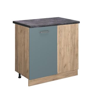 Vicco Armario De Esquina R-line, Gris Azulado, 86 Cm, Et Antracita