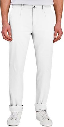 W.R.K Slim Fit Twill Chino Pants in White at Nordstrom, Size 32
