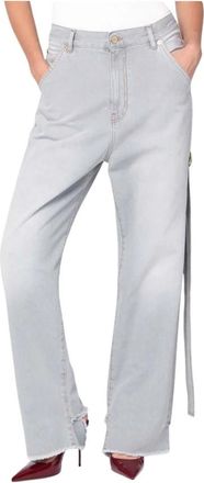 Darkpark Mujer, Vaqueros, Gris, Talla: W25