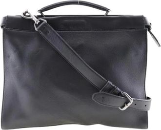 Fendi Pre-owned Handbag - unisex - Vintage Handtas - Zwart - ONE Size - Leer - Vintage