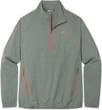 Stio | Mens Bounder Pullover, Size Extra Large in Canyon Rock