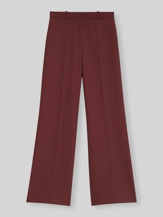 HUGO BOSS Weite Hose mit Viskose-Anteil Modell Hasmina in Pink, Gr&ouml;&szlig;e 32