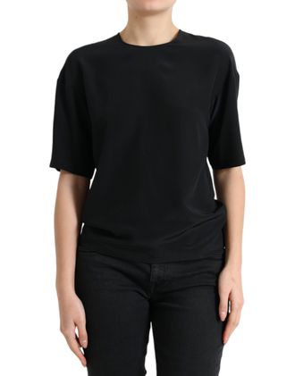 Dolce & Gabbana Dolce Gabbana Zijde Blouse Tsh84266