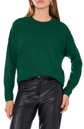 Vince Camuto Exposed Seam Crewneck Sweater in Alpine Green at Nordstrom Rack, Size X-Small