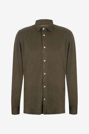 Fedeli Lang&auml;rmeliges Hemd aus Baumwolle Jason Giza