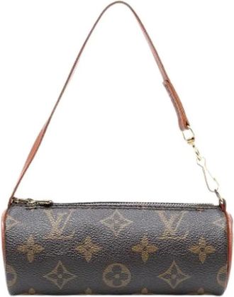 Louis Vuitton Pre-owned Shoulder Bags, female, Brown, Size: ONE SIZE Pre-owned Leather Shoulder Bag