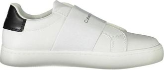 Calvin Klein Schoenen, Dames, Wit, 38 EU, Polyester, Polyester Sneaker