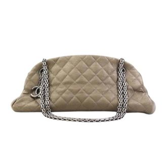Chanel Pre-owned Vintage Schoudertas - Dames - Pre-owned - Bruin - Maat: ONE Size Leer