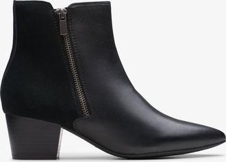 Clarks Ellanie Vibe Black Leather
