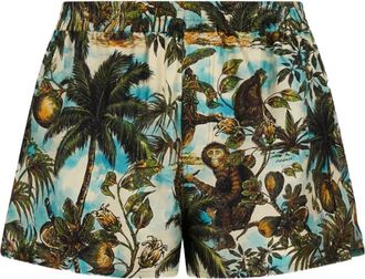 Dsquared2 Zwembroek met print - Beige