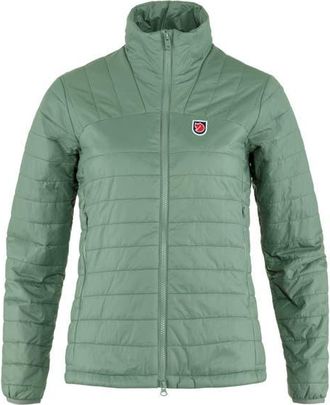Fj&auml;llr&auml;ven Womens Expedition X-Latt Water Resistant Jacket in Patina Green at Nordstrom, Size Xx-Small