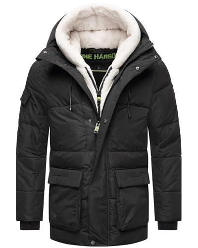 Veste Imperméable Doublée Polaire Pour Homme STONE HARBOUR Verdaan – Coupe-vent, Capuche Réglable, Poches Multiples – Taille S à 3XL