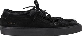 Common Projects Original Achilles Sneakers in Zwart Suède