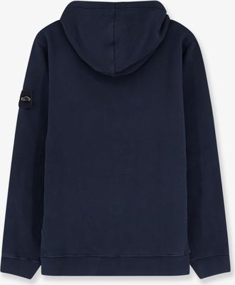 Stone Island Mens Sweatshirt Organic Cotton Blue Sweatshirts Sweater
