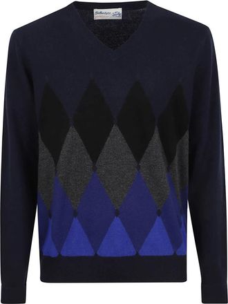 Ballantyne Truien - Heren - Cashmere truien - Veelkleurig - 4XL - Truien & Vesten