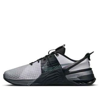 Nike (WMNS) Nike Metcon 8 FlyEase Premium White Black Silver DV9931-100