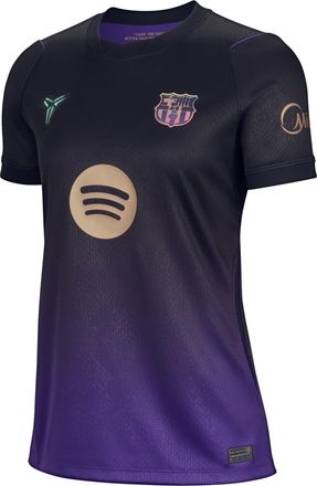 Nike (WMNS) Nike Kobe x FC Barcelona 2026/27 Stadium Away Dri-FIT Replica T-Shirt Field Purple Black Metallic Gold II1523-505